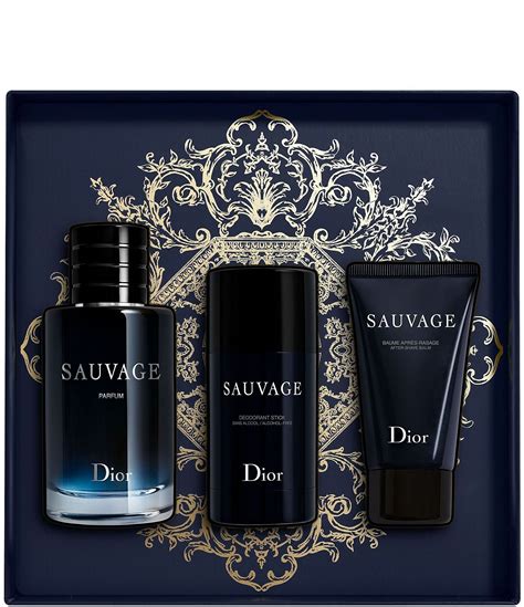 dior sauvage 100ml gift set|dior sauvage gift pack.